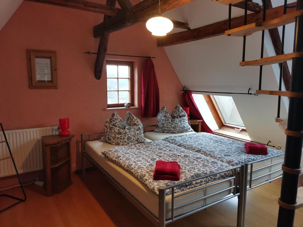 Appel-Ranch Apartment Bockelwitz Ngoại thất bức ảnh