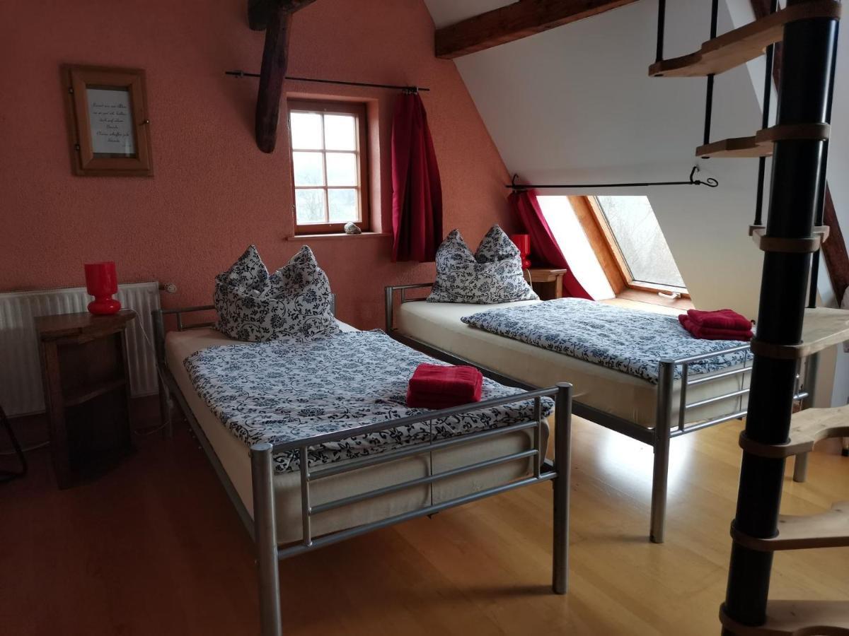 Appel-Ranch Apartment Bockelwitz Ngoại thất bức ảnh